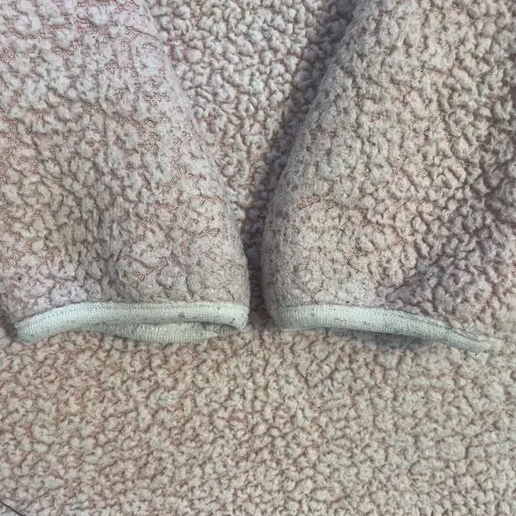 Simply Southern Pink Sherpa Pullover 1/4 snap Size XLarge - Picture 8 of 14